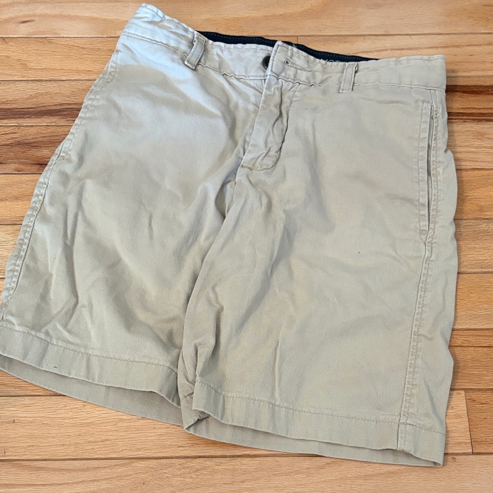 Boys Classic Cotton Chino Shorts in Khaki